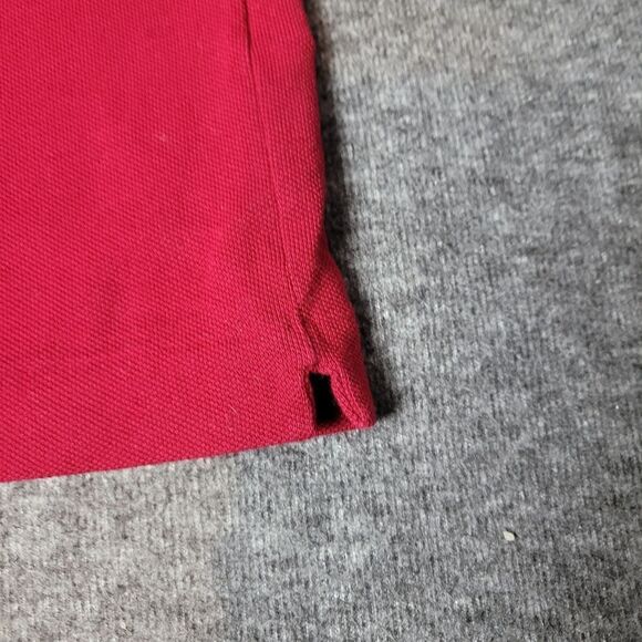 Lacoste Shirt Mens Size 5 Red Short Sleeve Golf Polo Casual - Picture 6 of 11